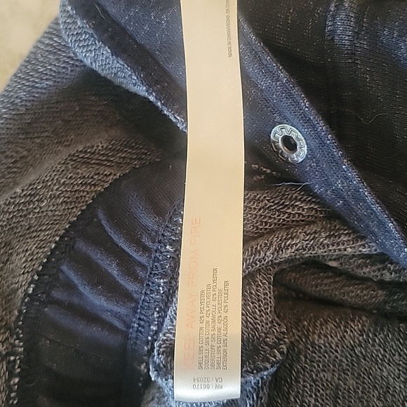 Anthropologie Daily Practice Utility Jumpsuit Blue Tie Waist - Picture 10 of 10